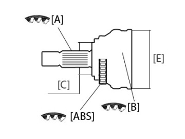 фото thumb №14, Шарнир вала citroen c5 iii 2.0 hdi 2008-2015, c6