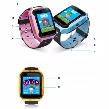 SMARTWATCH Q528 ZEGAREK DZIECI SIM KAM MENU PL GPS