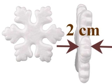 2 ШТ. / 14,5 см СНЕЖИНКИ ИЗ ПЕНОПЛАСТИНА СНЕЖИНКА РОЖДЕСТВЕНСКИЙ ОРНАМЕНТ
