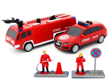НАБОР FIRE BRAND 2 МАШИНЫ 2 ФИГУРКИ ДИККИ