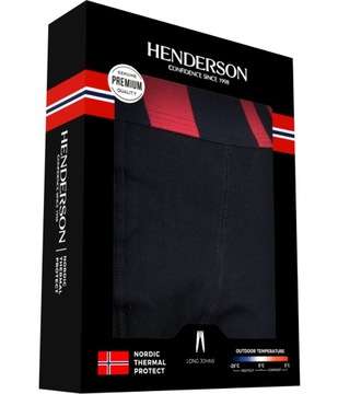 HENDERSON Мужские термобелье NORDIC 22970 THERMOACTIVE - черный r L