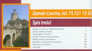 ZAMEK CZOCHA PRZEWODNIK HISTORIA TAJEMNICE LEŚNA