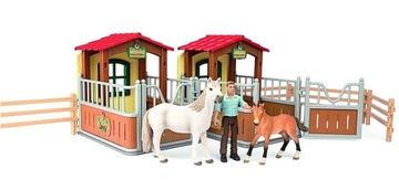 Комплект стойла Schleich для лошадей