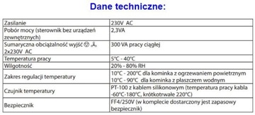 Контроллер камина с заслонкой fi 100 MSK/GLASS