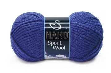 Włóczka NAKO SPORT WOOL akryl wełna 10472