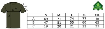 ФУТБОЛКА ХАКИ FORESTMAX 100% ХЛОПОК ТАКСА С УЗОРОМ M