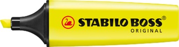 ZAKREŚLACZE STABILO BOSS ŻÓŁTE 10szt opakowanie