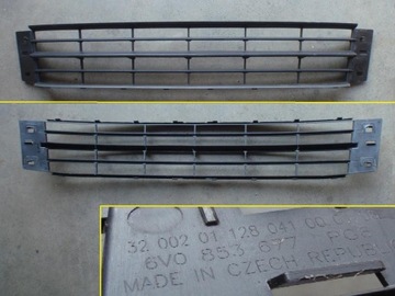 Решётка решётка бампера fabia iii 6v0 853 677 фото №1