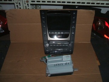 Lexus gs 05- навігація радіо зчитувач 86111-30550 ! фото №1