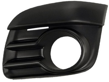 Решітка решітка бампера citroen c2 08- ліва галоген фото №1