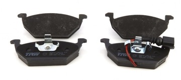 Trw тормозные колодки перед golf iv v polo touran gdb1386 фото №1