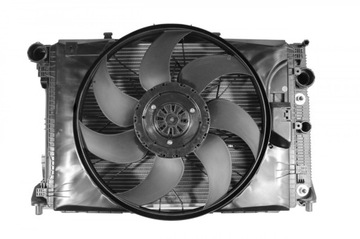 Комплект mercedes радіаторів вентилятор e-klasa w212 a2045001203 a2045003603 фото №1