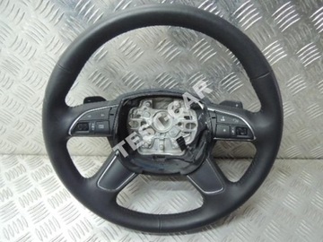 Audi a6 c7 a7 a8 руль кожа мультифункция 4g фото №1