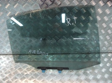 Toyota avensis sedan 2000 стекло боковая зад задняя фото №1