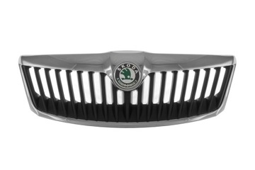 Решітка решітка радіатора skoda octavia ii 2009-2013r. рестайлінг фото №1