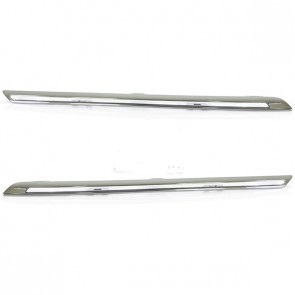 Overlay radiator grille grilles upper chrome megane 4, фото