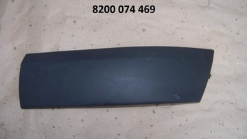 Renault clio 2 restyling overlay left front bumper, фото