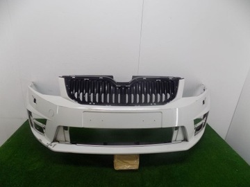 Front bumper skoda octavia 3 rs 5e0807221f, фото