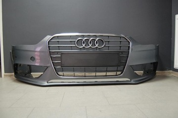 Бампер audi a4 b8 8k0 2012-2016 рестайлинг комплект датчик парковки омыватели, фото