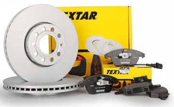 Тормозные диски колодки textar перед - bmw 2 f45 294mm, фото
