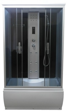 Salon shower room with hydromassage tora 120x85, фото