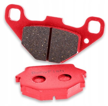 Pads brake front/ back kawasaki kle gpz 500 front/ ass, фото