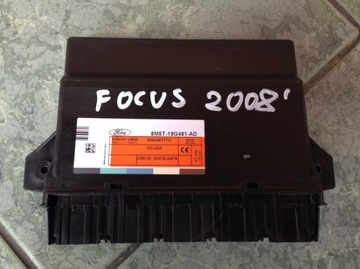 Ford focus 2 mk2 control unit block 2008 restyling 8m5t-19g481-ad, фото