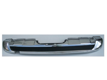 Spoiler overlay rear bumper mercedes w166 ml amg, фото