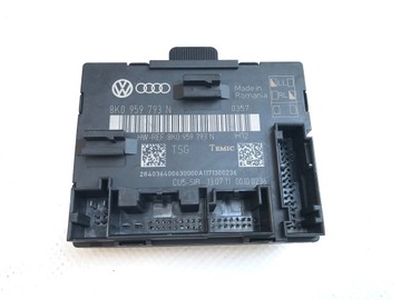 Блок контроллер дверь 8k0959793n audi a4 b8 8k, фото
