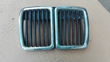Bmw e30 ноздри решетка перед черное хром, фото