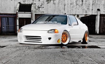 Honda crx del соль* бампер передний* dj-тюнинг, фото