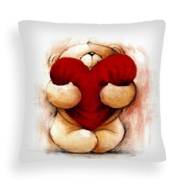 Подушка валентинка love-12 поддон slodziak 50x50, фото