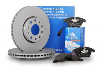 Disks pads ate front - vw golf sportsvan 288mm, фото