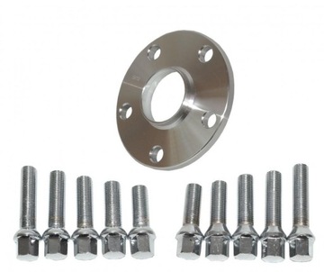 Spacers (spacers)+ bolt 5x112 10mm 57, 1 vw audi seat, фото
