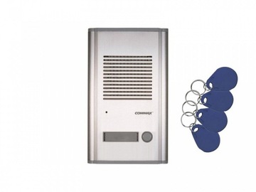 Station doors intercom commax dr-201a/ rfid, фото