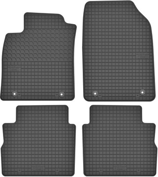 Opel vectra c station wagon carpets rubber (rubber)+ stoppers, фото
