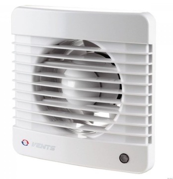 Fan bathroom fi 125mm with a switch timer 185m3/ h vents 125mt, фото