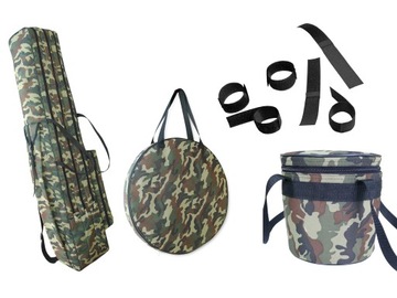 2 compartment fishing rod cover 120cm* 10 ow* kh, фото