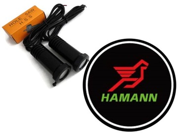 Welcoming light logo hamann maxx powerful 2x7w, фото