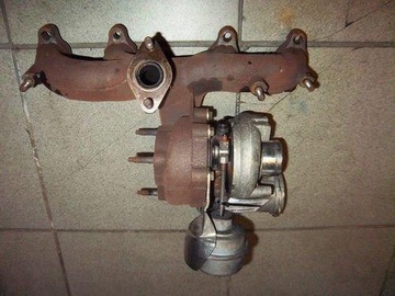 Good condition turbocharger audi a3 fabia octavia leon 1.9 tdi 130 garrett, фото