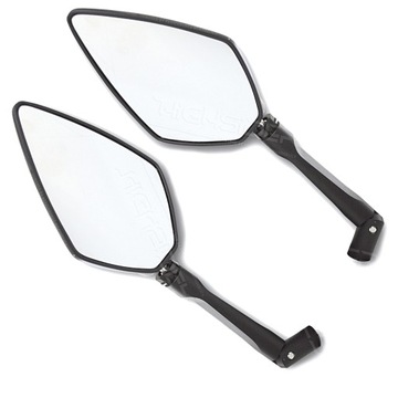 Black mirrors aluminum ducati triumph yamah mt 07 09, фото