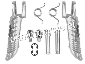 Footboards footrests driver suzuki gsxr 750 04-10, фото