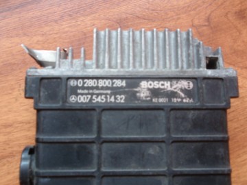 Computer 0075451432 mercedes spare parts 0280800284, фото