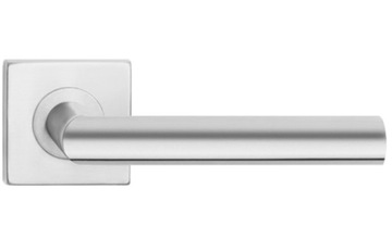 Handle door led - square - stainless steel, фото