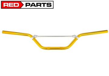 Steering wheel cross enduro motorcycle engine atv 22 mm gold transverse free of charge, фото