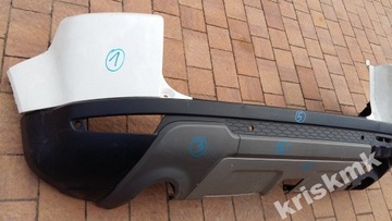 Land rover evoque overlay rear bumper, фото