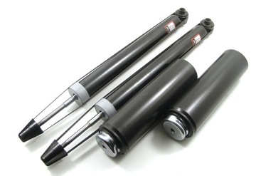 Shock absorbers x2 ass+bumpers+protection fiat stilo bravo 2 gas, фото