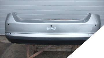 Skoda rapid spaceback 5jj бампер задний зад датчик парковки, фото