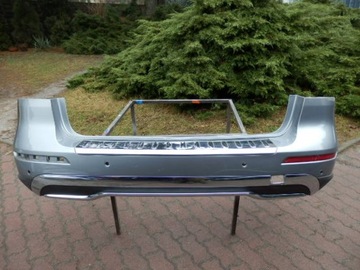 Rear bumper back mercedes w166 ml m-, фото