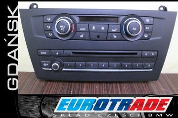 Bmw x3 f25 панель управления кондиционером + аудио, фото